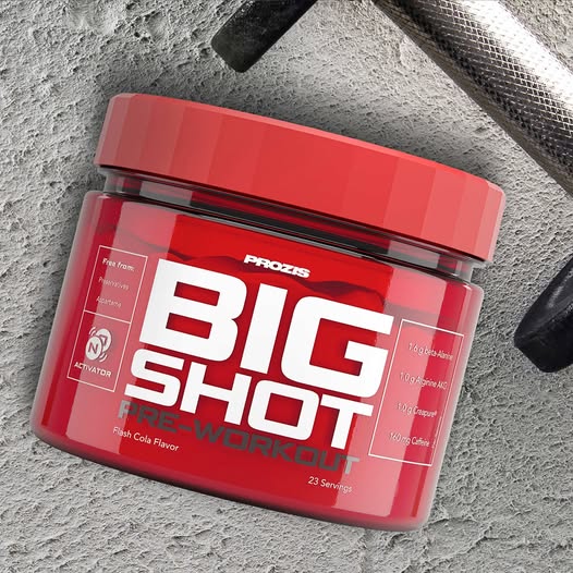 Prozis Big Shot Pre-Workout – 23 Servings - Image 4