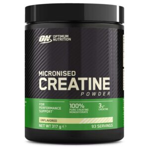 Optimum Nutrition Micronized Creatine Powder – 317g (Unflavoured)