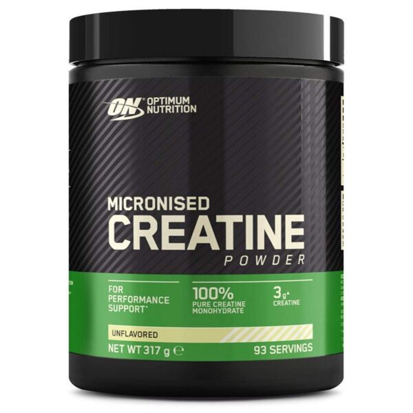 Optimum Nutrition Micronized Creatine Powder – 317g (Unflavoured)
