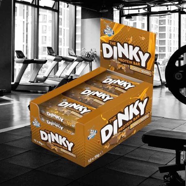 Muscle Moose Dinky Protein Bar 12x35g Choccy Heaven - Image 2