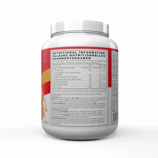 Naughty Boy Whey 2010g Caramel - Image 3