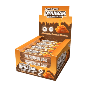 Battle Snacks Dynabar Protein Bar Box | Chocolate Flavour | 12x16g Bars