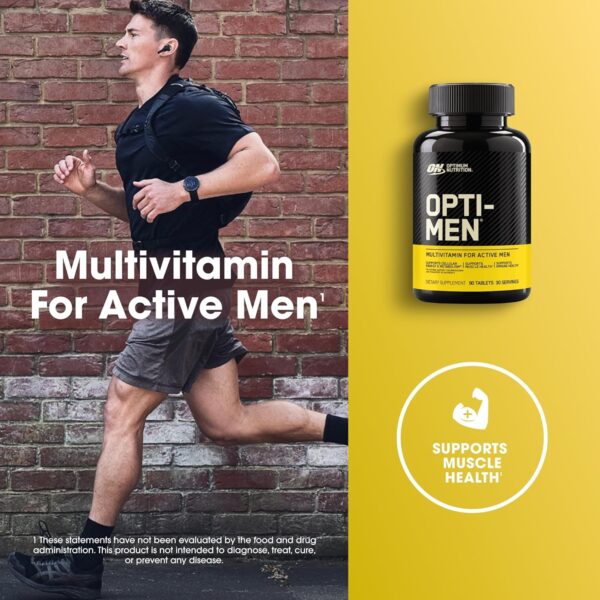 Optimum Nutrition Opti-Men – 90 Tablets - Image 4