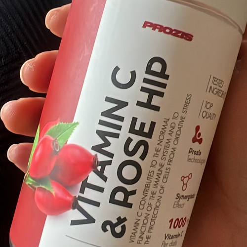 Prozis Vitamin C + Rose Hip – 60 Capsules - Image 3