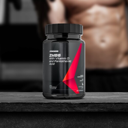 Prozis ZMB6 with Vitamin D + Pantothenic Acid – 120 Capsules - Image 3